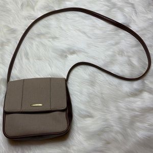 Beige Leather Handbag